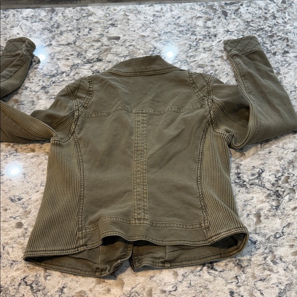 Anthropologie | Easy Moto Jacket in Green Size XS - Picture 12 of 13
